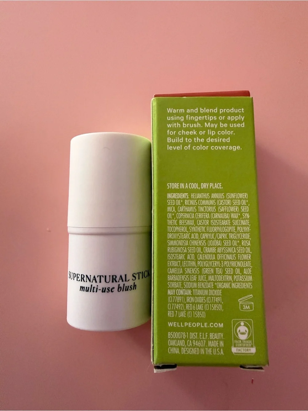 Well People Supernatural Stick Blush - Rose - NWT